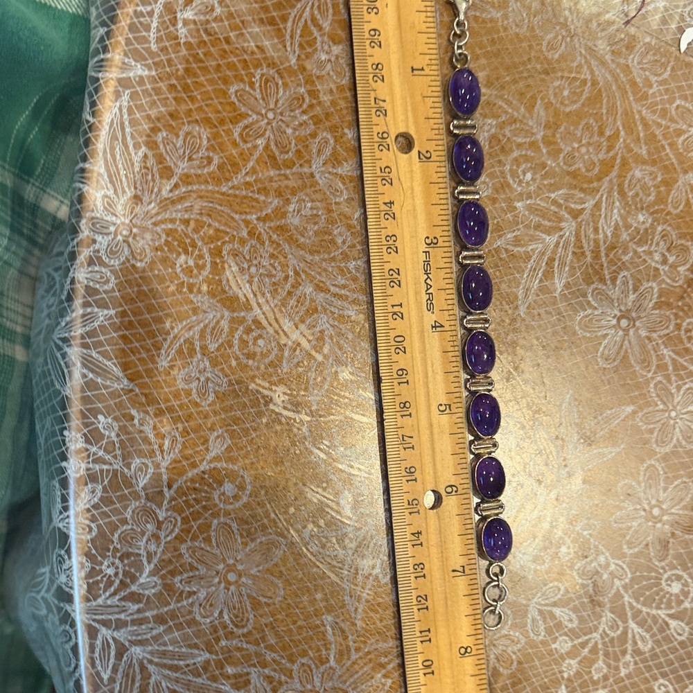 Elegant Purple Bracelet